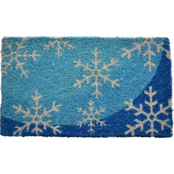 Jensendistributionservices Blue Flakes Novelty Doormat MI2592363 - main